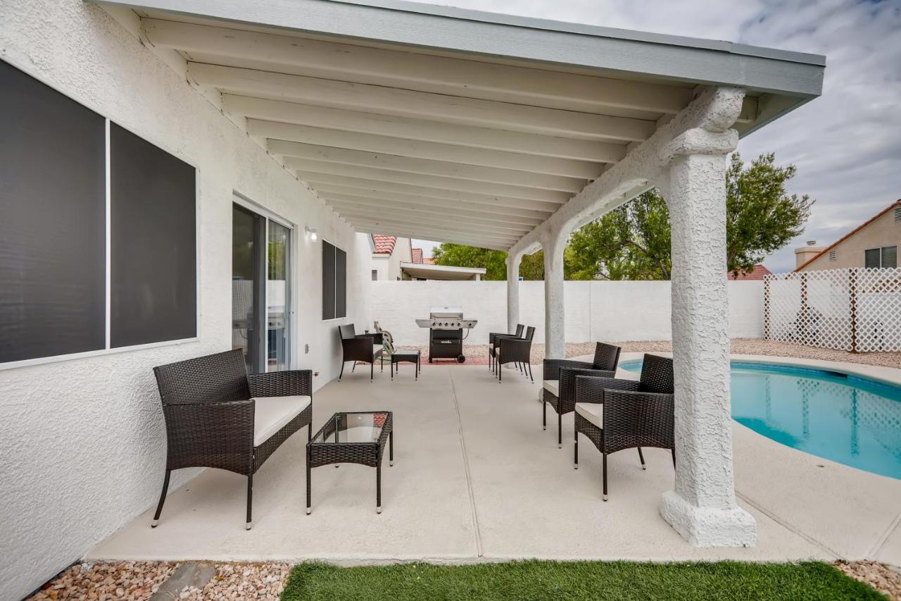 Luxurious House With A Pool, Spa, And Patio, Sleeps 6 Comfortably ลาสเวกัส ภายนอก รูปภาพ